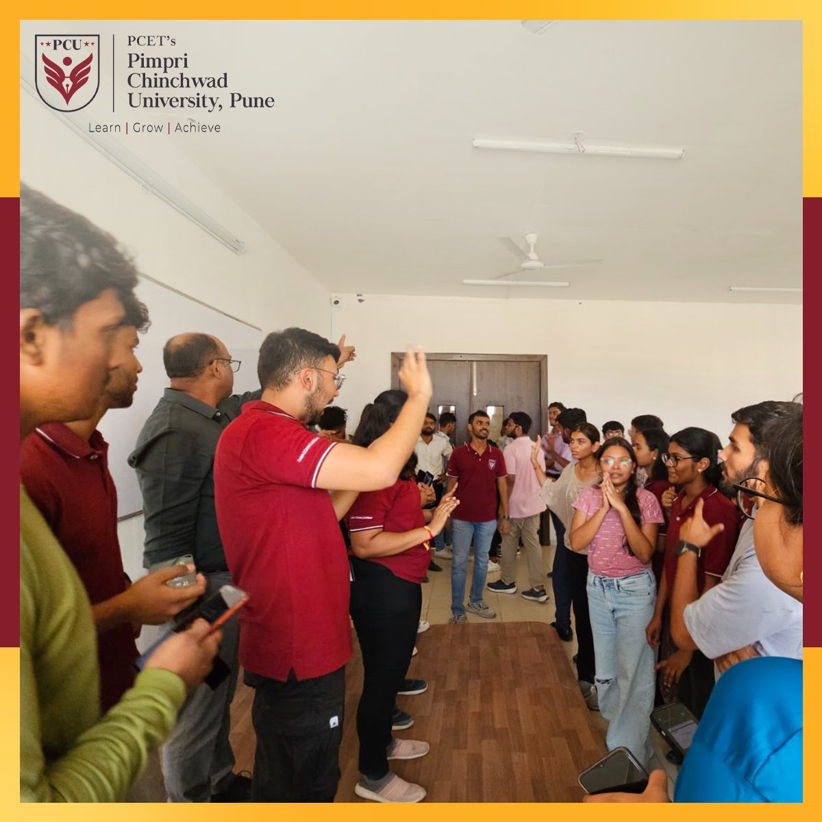 Here’s to the time we all gathered to engage in a memorable game of treasure hunt!

#PimpriChinchwadUniversity #pcetpcu #pcupune #PCUStudents #studentlife #campuslife #fun #friends #winner #champions