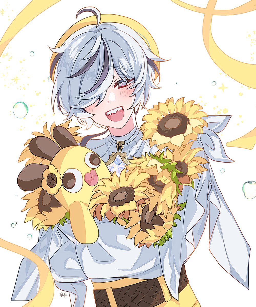 max_ouo_'s tweet photo. 🌻해바라기 블레이드랑 달링🤍
#NUcarnival  #ブレエイ https://t.co/t6aORH7E0w