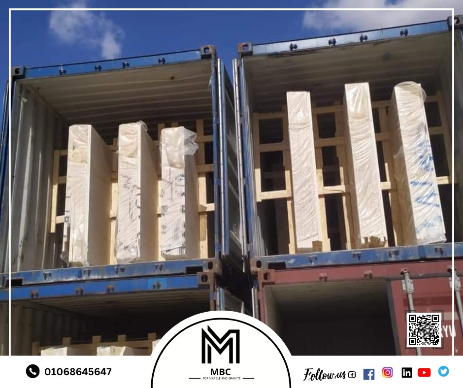 Our container is ready to reach its destination! 📷

حاويتنا جاهزة للوصول إلى وجهتها! 📷

للمزيد من التفاصيل تواصل معنا  :
📷01068645647
#granite #granitedesign #graniteslab #slabs #luxuryhome #kitchen #luxury #kitchendesign #kitchendecor #countertops #granitecountertops