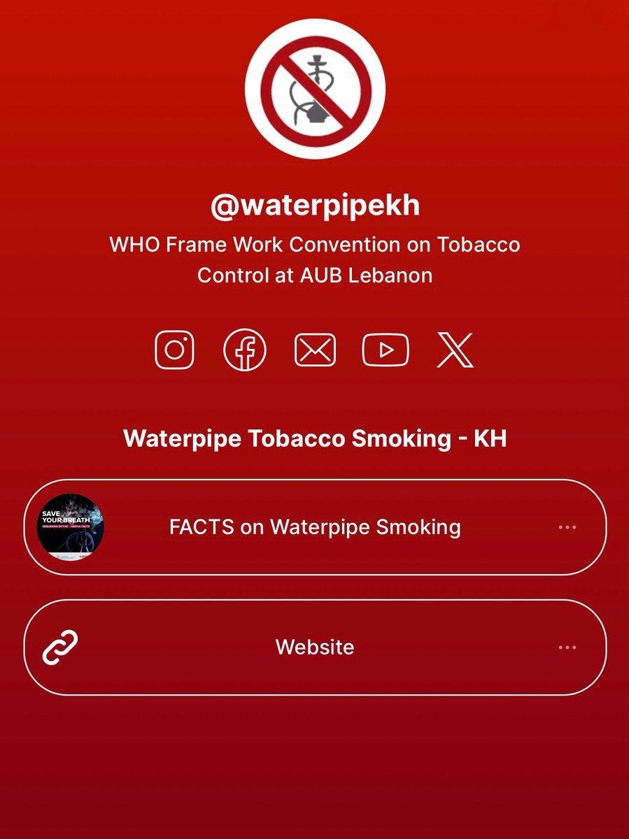 Check us online &amp; follow us on all our platforms to stay updated! 
Click on this link &amp; join us 
linktr.ee/waterpipekh