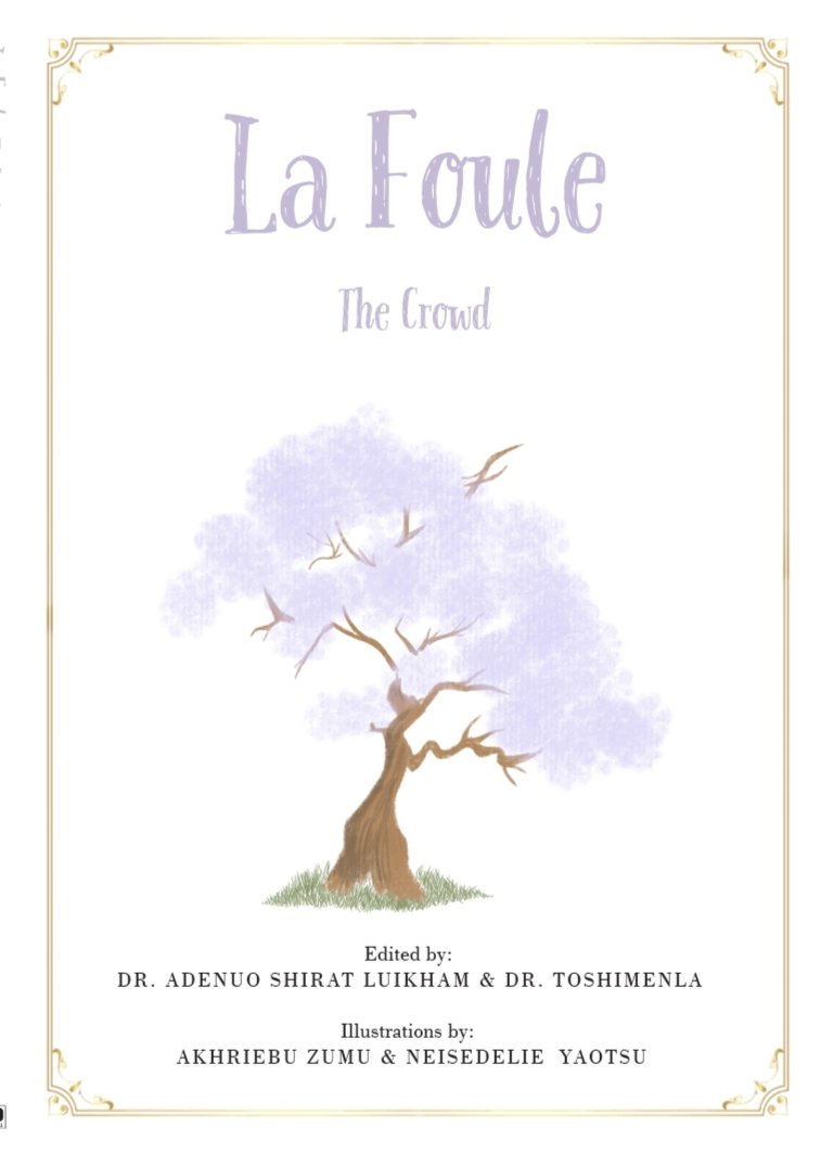 Here's a peek into our 89th publication, La Foule- The Crowd, edited by Dr. Adenuo Shirat Luikham & Dr. Toshimenla.

COMING SOON! 

#newbookalert #penthrillauthors #penthrill #penthrillbooks #penthrillpublication #nagawritersinenglish #Nagaland