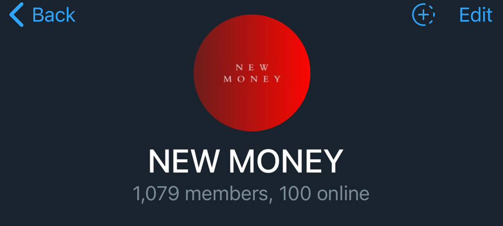 NEW MONEY is capped at 1500 members It’ll never go above that