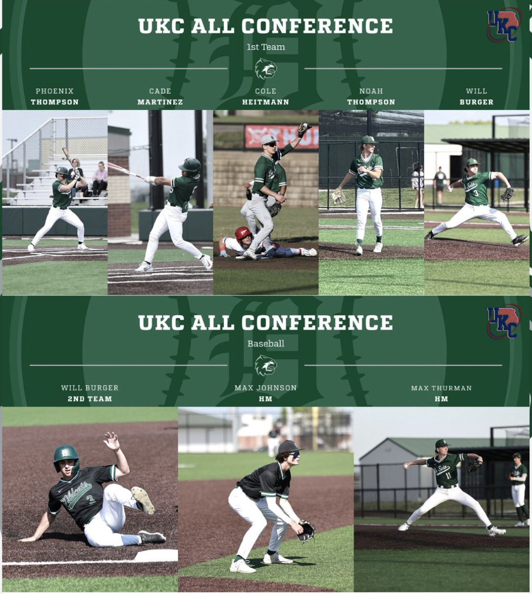 Congrats fellas on a great season!!  💚⚾️💚 <a href="/WillBurger3/">Will Burger</a>