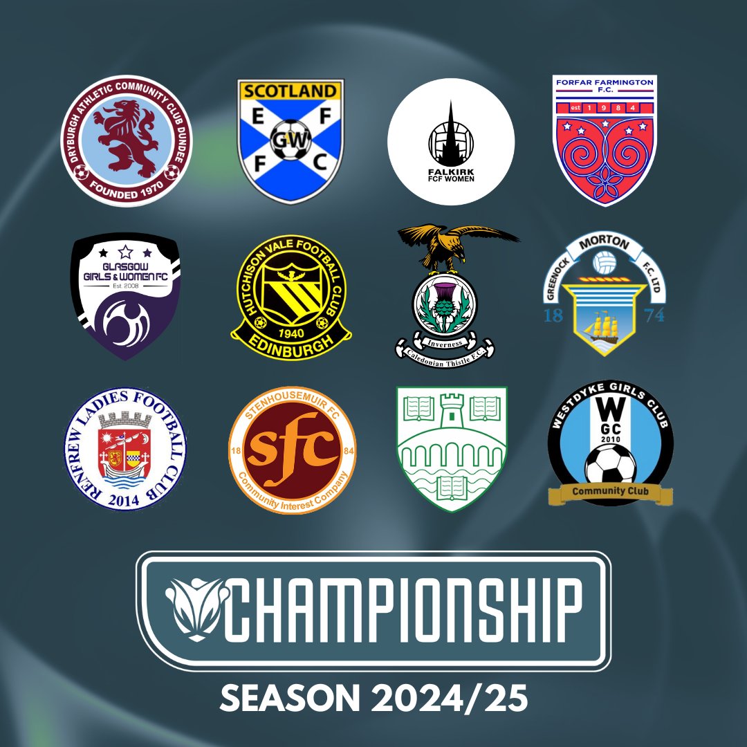 Check out your new-look Scottish Women's Football Championship for the 2024/25 season. 👇 #BeTheDifference