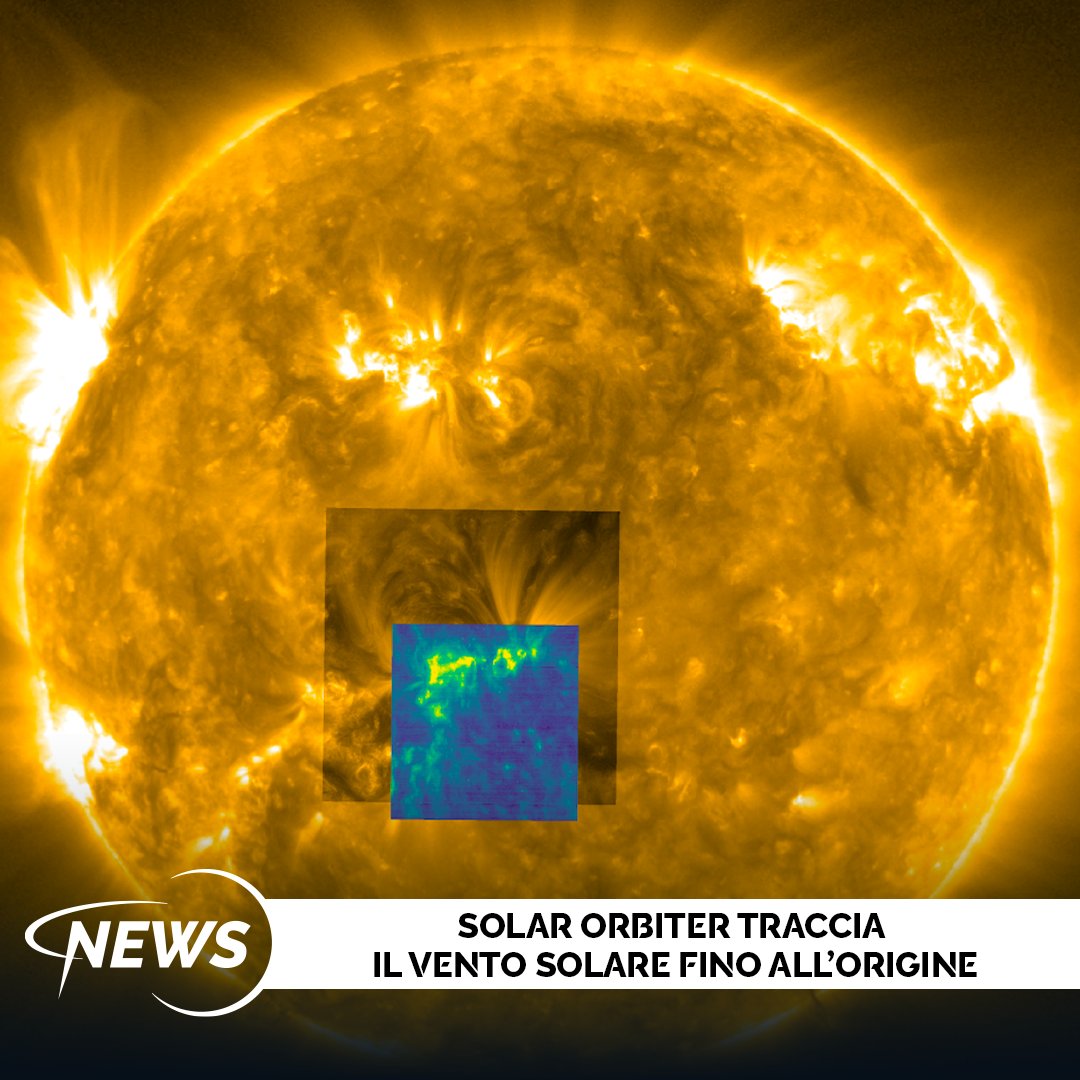 Solar Orbiter ha indentificato per la prima volta chiaramente il luogo dove si forma il vento solare 🛰️ Scopri di più 👉 ow.ly/hgAO50RY6Gv 📱Seguici su Whatsapp ow.ly/Wo2Z50RXWVR