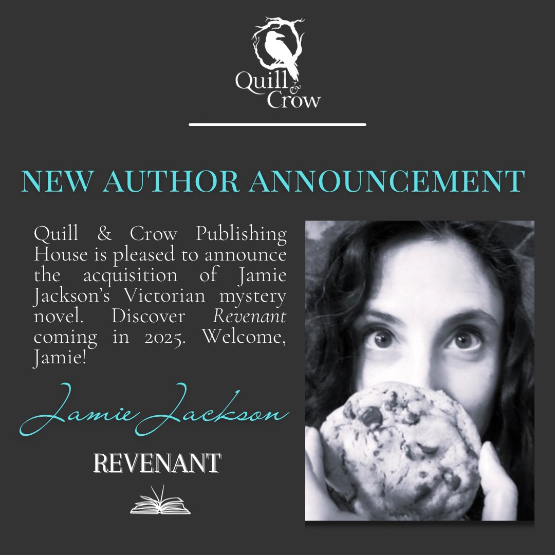 Pleased to announce the acquisition of Jamie Jackson’s latest novel, REVENANT, coming 2025. Welcome, Jamie!
