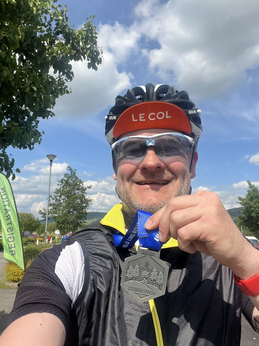 Pleased with Saturdays effort
101 miles - very hilly miles!
6:45 mins 
7,769 calories 
Done with relative ease