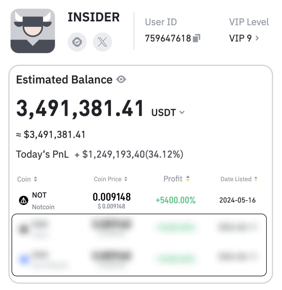 Insider generated over $3.4M profit in 2 months...

he was buying low caps before CEX listings

After Binance decision to list low-caps I begged him to share some...

here's 10 alts with high chance to be listed on Binance 🧵👇