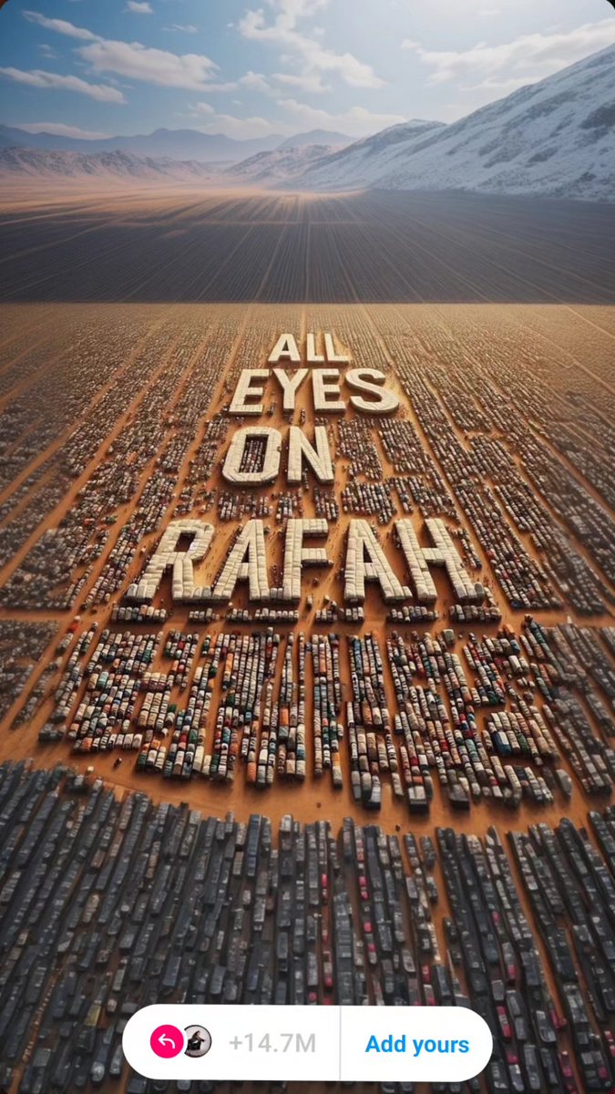 #AllEyesOnRafah