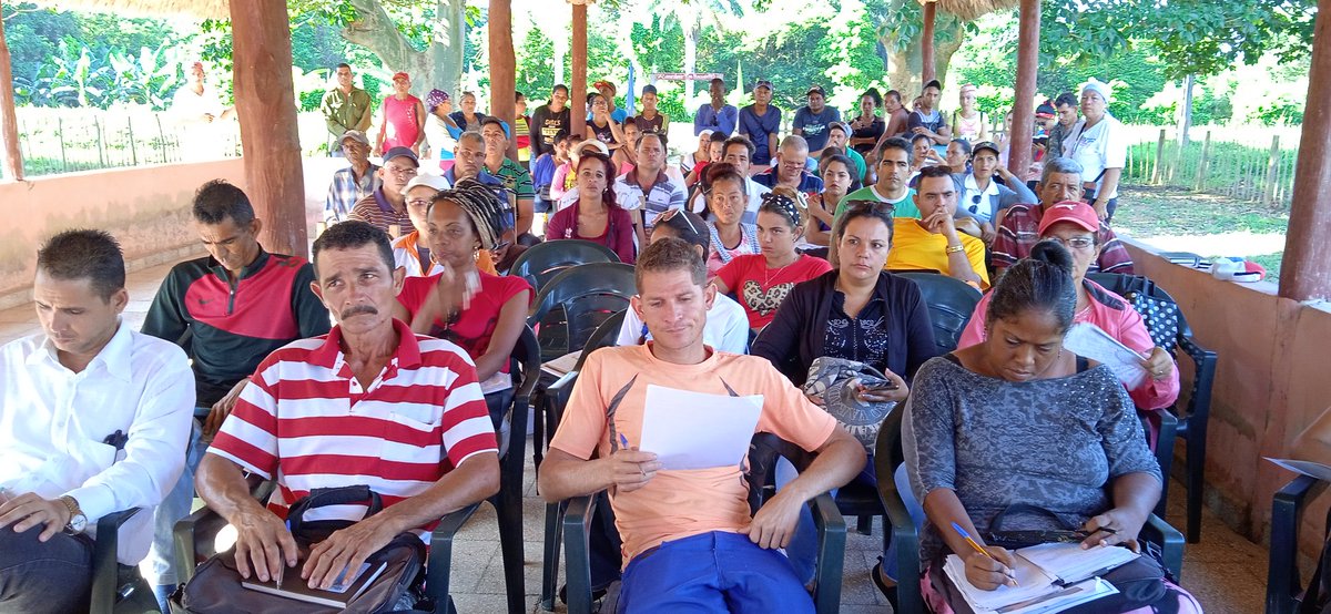 Conclusiones de la visita gubernamental al Consejo Popular Montero #Niquero demostrando que cada esfuerzo es fructífero para la integridad de la comunidad. #SomosAsamblea #ProvinciaGranma