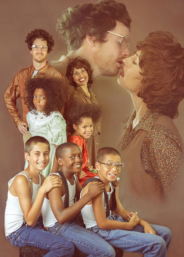 Sears 80s photo studio - they didn’t hire the most talented photographers