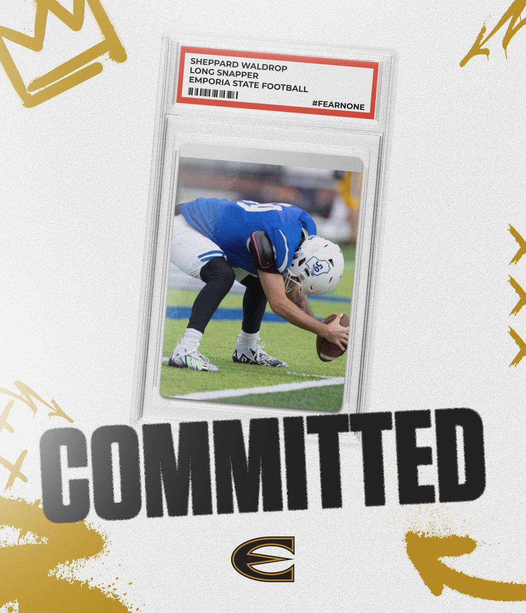 I would fully like to thank @CoachGoodman66 for giving me the opportunity to play football for ESU. I am excited to announce I will continue my college career as a hornet. Thanks to everyone who has supported me along the way. @steverausch17