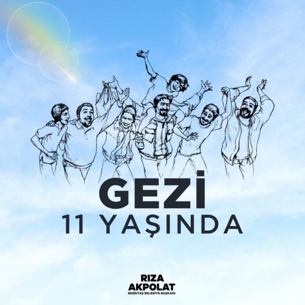 Hepimiz GEZİydik 
Hak hukuk adalet 
Daha iyi bir dünya İçin 
#GeziDirenişi 
#Gezi11Yaşında