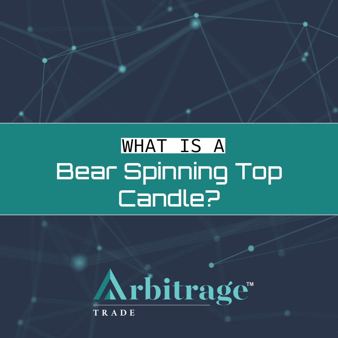 arbitrage_trade's tweet image. Ever wonder why markets change directions when you see one of these candles? A bear spinning top can be a good indication of a change in direction for markets. #spinningtop #bearspinningtop #candlestickpattersn