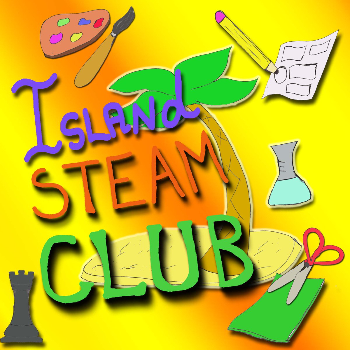The Island Steam Club starts on Tuesday, June 4!  Join us for a variety of STEAM activities for kids ages 6 - 12 on Tuesdays at 3:00 PM at Pleasure Island Library. See the library calendar to register!