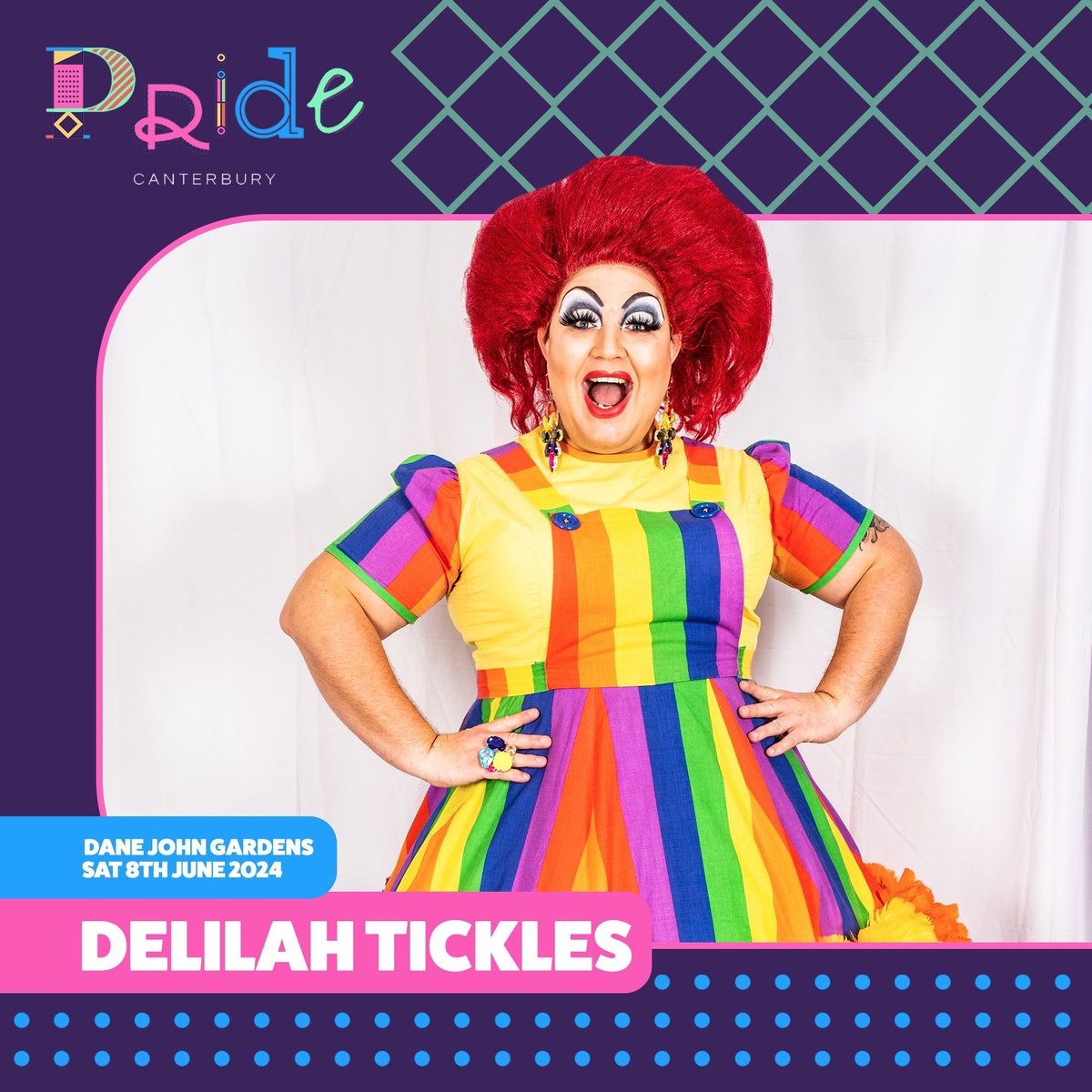 back as your hostess with the mostess 👉 it's the Canterbury diva herself Delilah Tickles 🤩 🥰