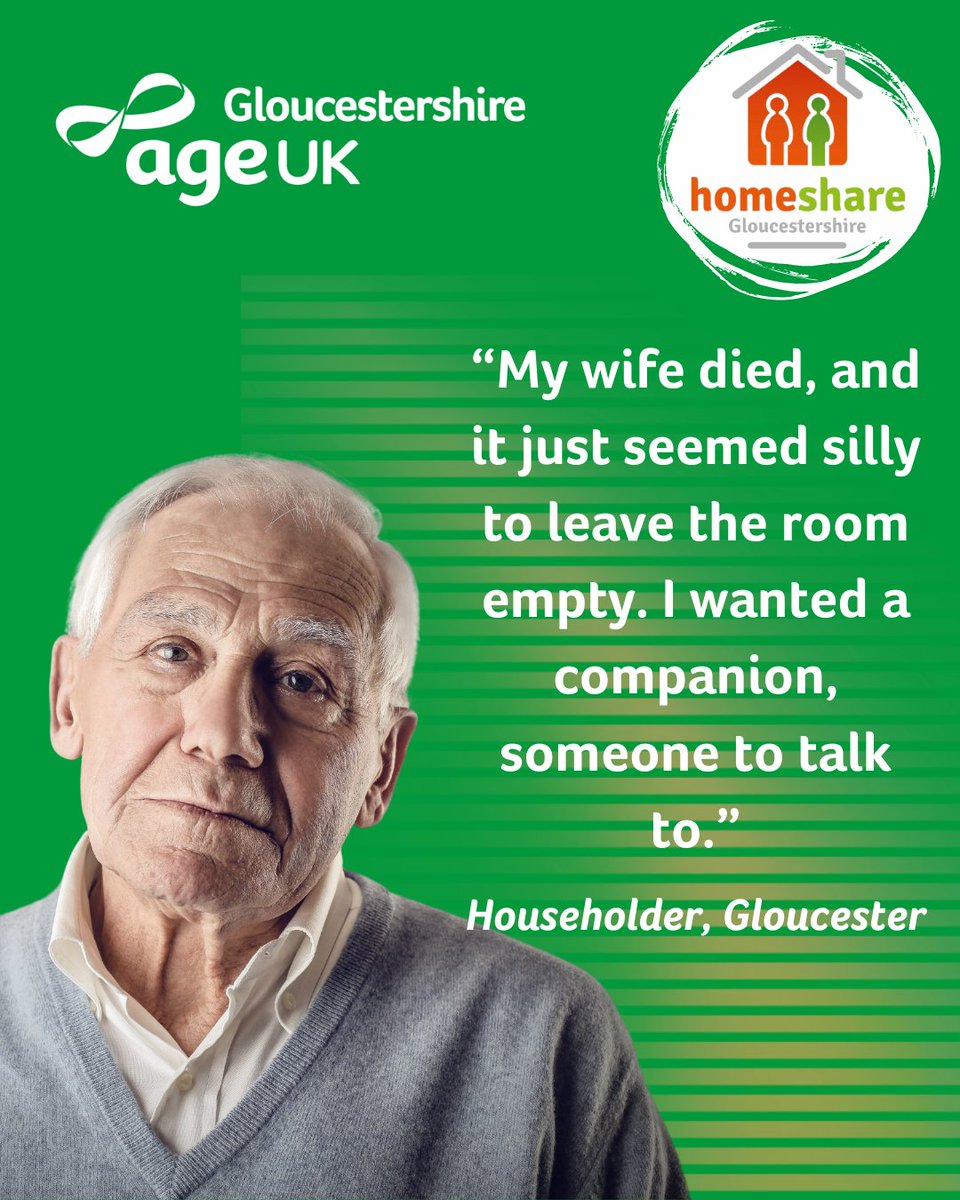 Homeshare Gloucestershire tweet media