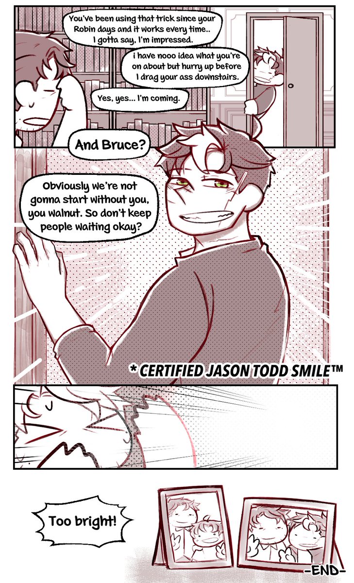 Gentle persuasion #jasontodd #brucewayne