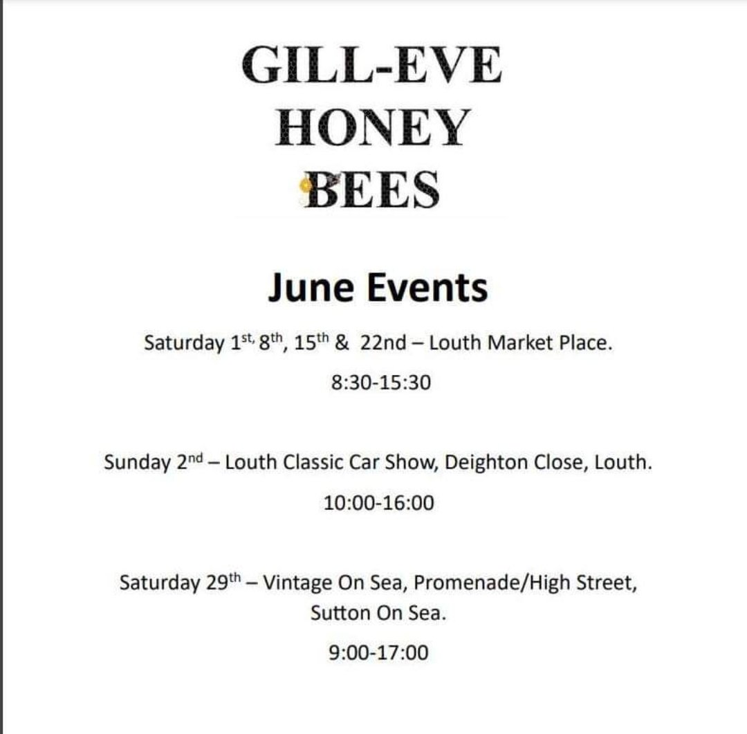 #mhhsbd #lincsconnect #events #markets #lincolnshire 

gill-evehoneybees.co.uk