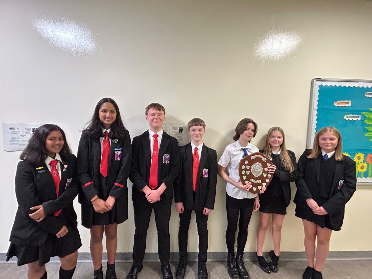 Congratulations to Sam &amp; Lexie who won the Craigmount debating competition on Friday. A mention also to Sarah &amp; Anna who won the Silver Final and Jay, Callum, Eva, Nithya and Saanvi for 1st and 2nds in the early rounds. A fantastic day for the MCHS juniors. <a href="/MearnsCastleHS/">Mearns Castle High School</a>
