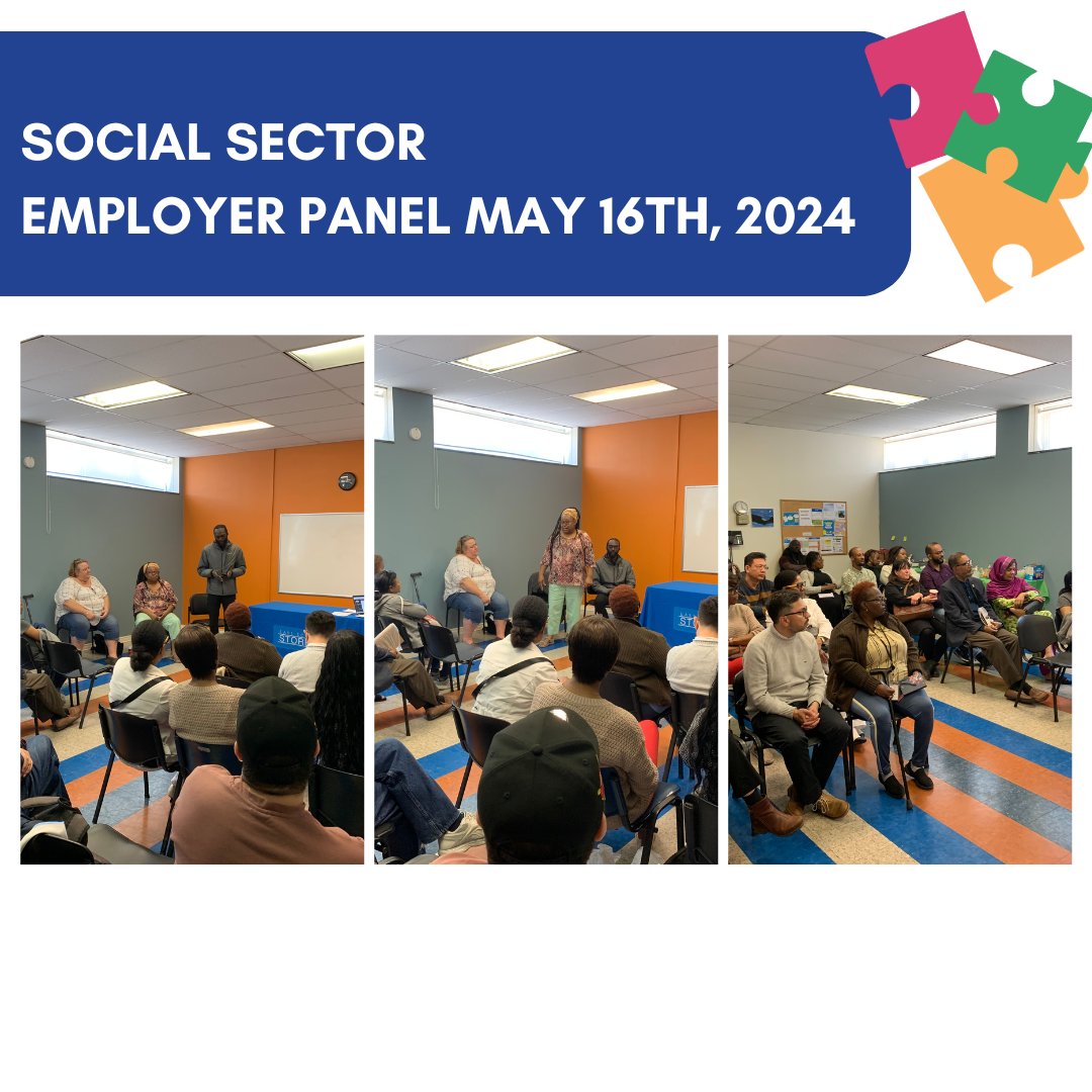 Thank you to Beverly Dwyer, Executive Director of The Second Chance Foundation, Jason Sinclair, Community Ambassador at Scarborough Centre for Healthy Communities, and Michelle Curtis, Program Director at The Wellspring Centre, for participating in Storefront’s Employer panel.
