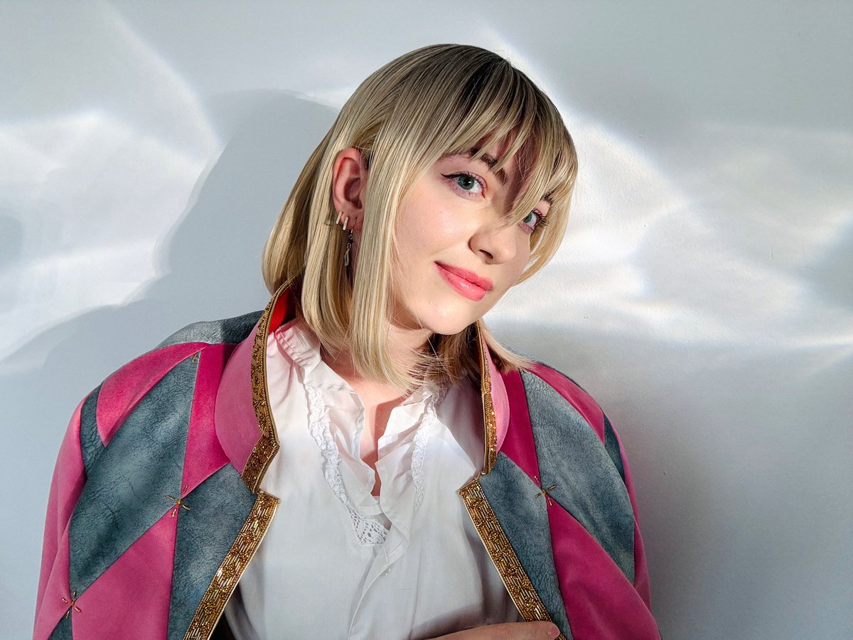 Did a Howl cosplay test💜 

.
#ハウル #howlsmovingcastle #howlcosplay #ハウルの動く城