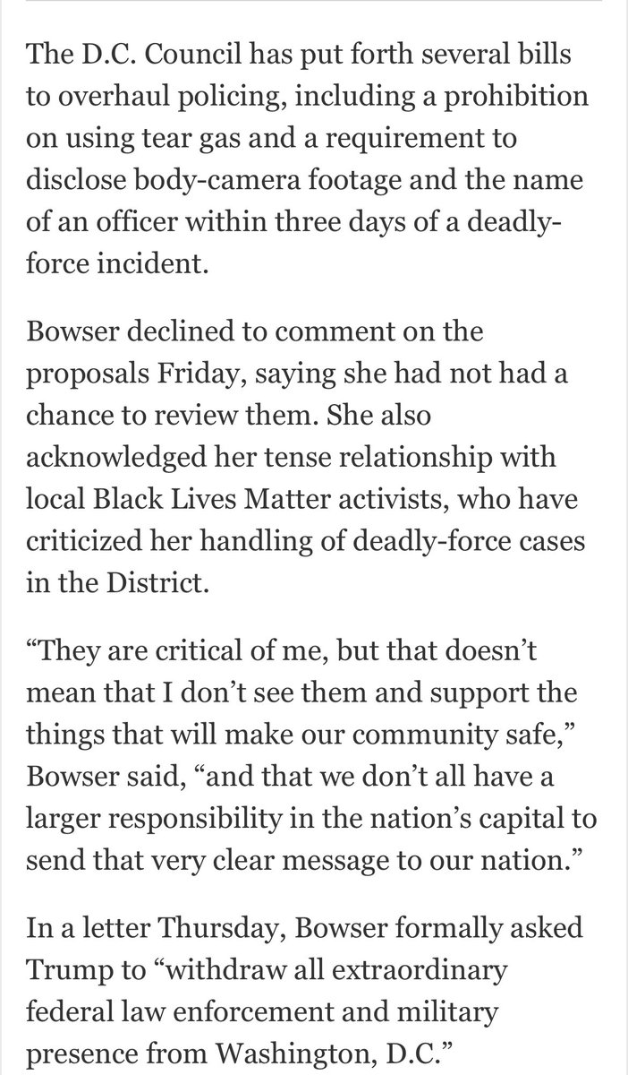 HarrietsDreams's tweet photo. .@MayorBowser is a hypocrite that legislates for profit over people & safety. @MurielBowser does not keep DC constituents safe, she keeps Developers safe. 400 fewer cops & crime statistics in DC are down. DC constituents had a message for Bowser this weekend, #ResourcesNotCops https://t.co/sk4hKZkyQv
