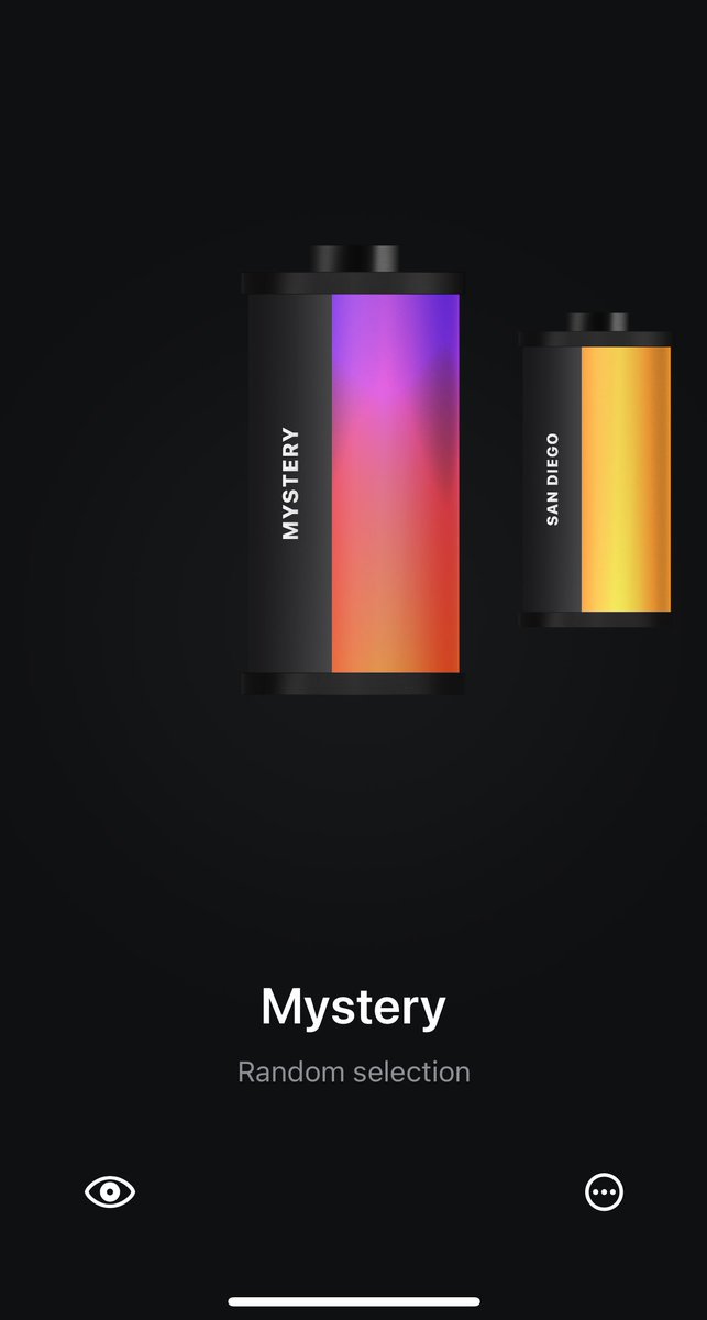 notafilmcamera's tweet photo. V4.21.0 is now available for download 👇🏼

https://t.co/rkGBE7dUnO

Be sure to check out the new “Mystery” film 🪄 https://t.co/ancyy4yWRy