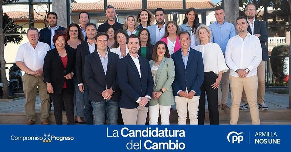 ammembrilla's tweet photo. 28 de mayo.
Un día para la historia de #Armilla y del Partido Popular en nuestra ciudad.

Hoy, hace un año que 3.316 vecinos nos disteis la confianza para crecer de 3 a 8 concejales.
Hoy, un año después, nuestro compromiso con todos vosotros sigue firme.

#GraciasArmilla https://t.co/2J5RFUzqV3