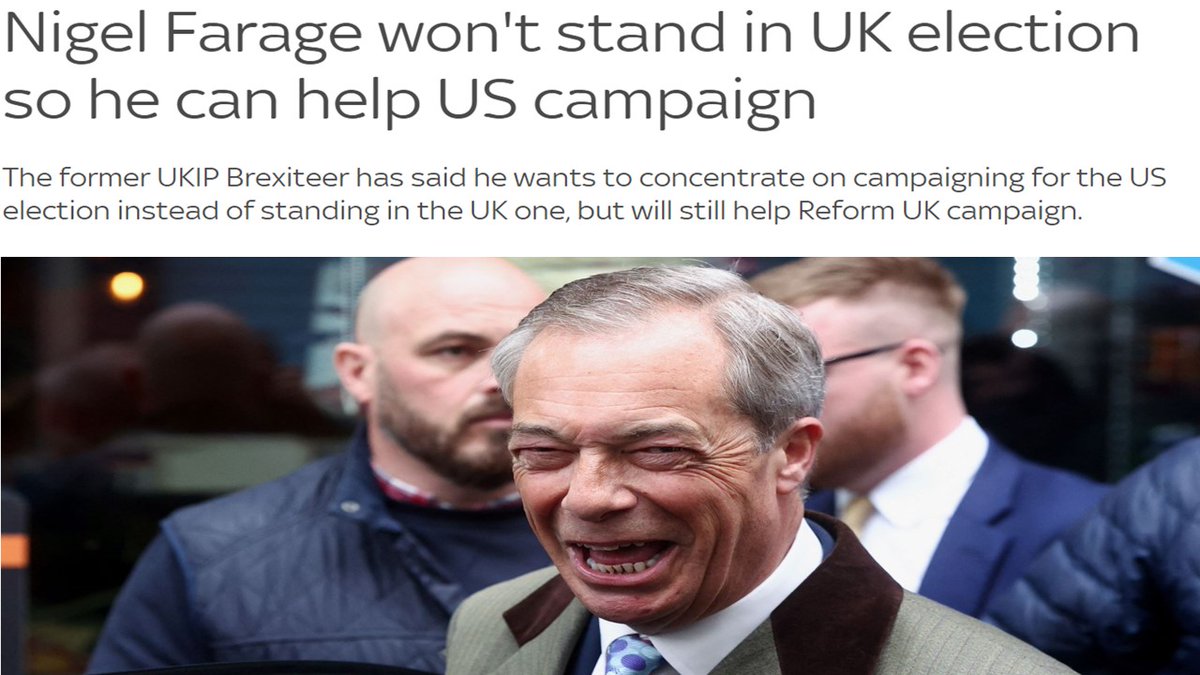 Nigel Farage in 2016: 'I just want us to start putting British people first'