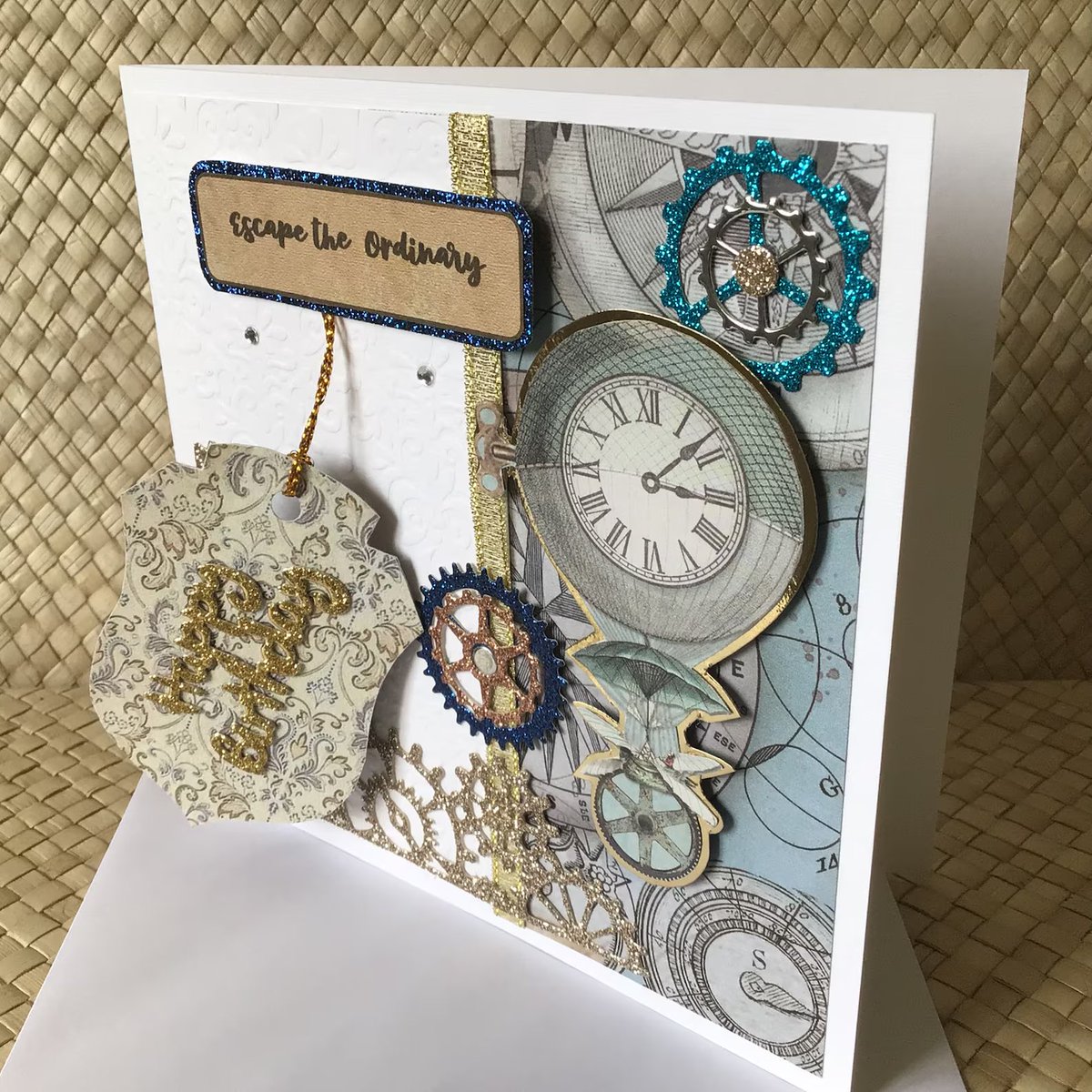 Unique handmade greeting cards for travel adventurers Victorian Gentleman Steampunk Birthday Card, for a Reader, Tra by AllaCartaCards etsy.me/3VoURoE 

#ukcraftershour #shopsmalluk #mhhsbd #TheCraftersUK #ooak