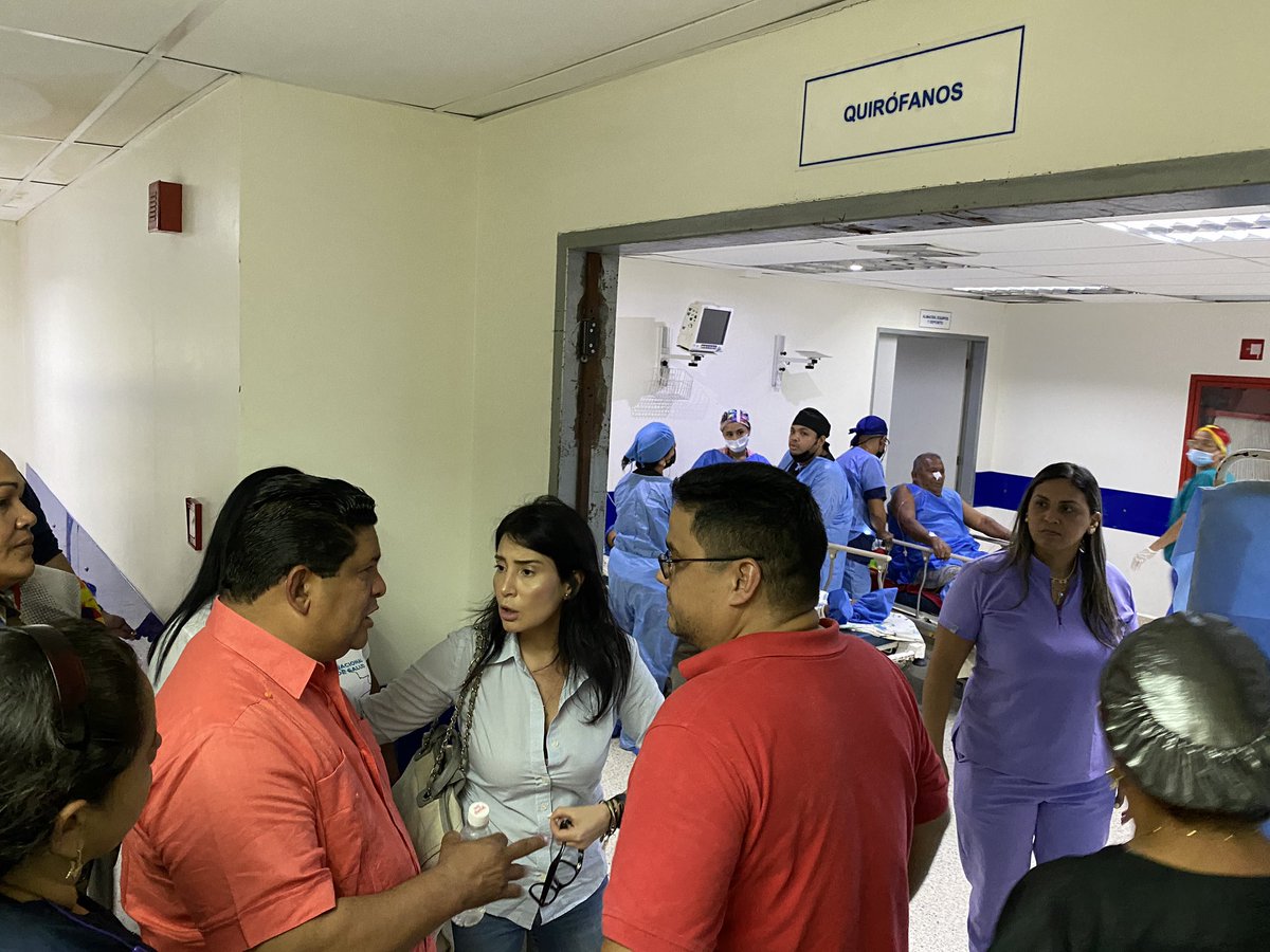 #28May | 🇻🇪 Trabajadores del <a href="/ivsslasgarzas/">Hosp. General Regional Dr. Domingo Guzmán Lander</a> , recibió a la Autoridad Unica de Salud del estado Anzoátegui, en asamblea se pudo conocer los requerimientos del nosocomio planteados por el personal y al mismo tiempo expresar el apoyo incondicional al presidente.
<a href="/Somosivss/">Instituto Venezolano de los Seguros Sociales</a>