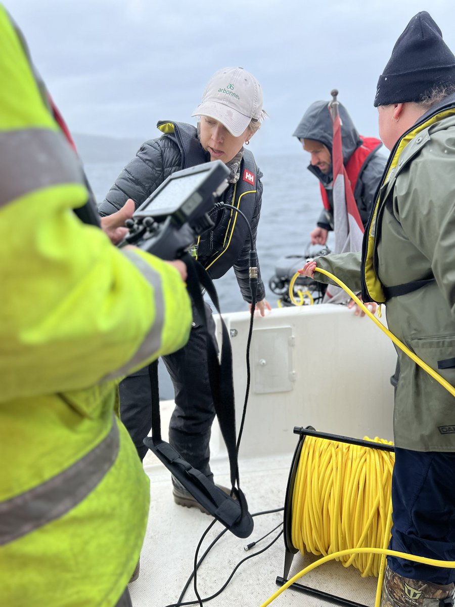 alex_schmill's tweet photo. Sampling for environmental DNA 🧬 in search of Species at Risk and assess biodiversity in the South Coast Fjords of Newfoundland. A big thank you to the Miawpukek First Nation, @HakaiInstitute, @WWFCanada and @cpawsnl for facilitating this work. Exciting things to come! #eDNA https://t.co/cCt6vYlq54