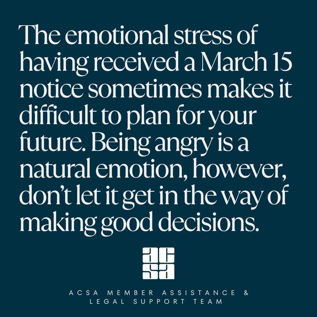 Did you receive a March 15th notice of reassignment, demotion, or termination? Not to worry. Our #ACSA Member Assistance & Legal Support Team is here to help. Learn how to move forward with practical advice and strategies in our latest EdCal article. edcal.acsa.org/how-to-move-on…