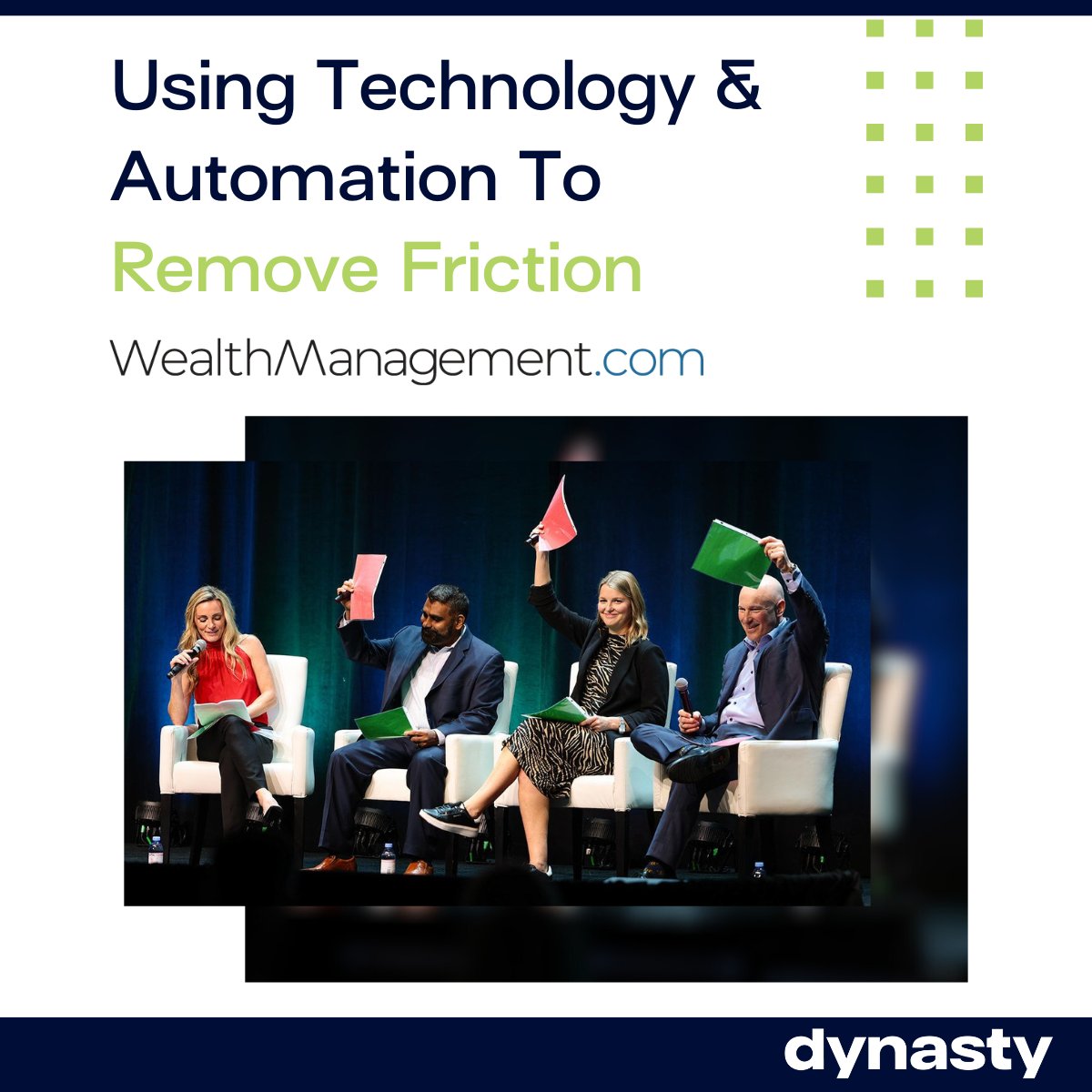 At @Wealth__Edge WealthStack, Leslie Dentinger, Dynasty's Deputy CTO, shared insights on how Dynasty's Technology team has developed a data lakehouse as part of its holistic data strategy. bit.ly/452ibvh