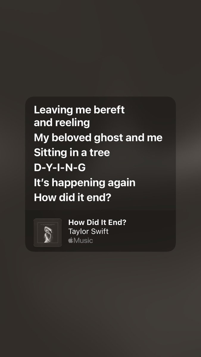 aTSsongaday's tweet photo. 🤍 How Did It End?
Rank: 10/10
Favorite Lyric: https://t.co/fkuXUVBYMc