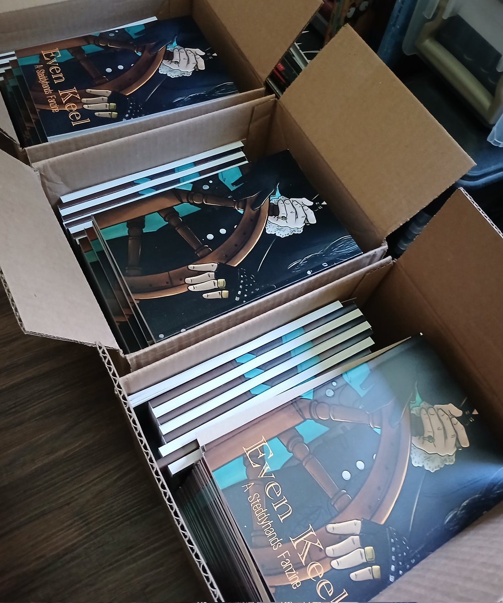 Zines are in hand! Orders will be packed and shipped this week, thank you for your patience!