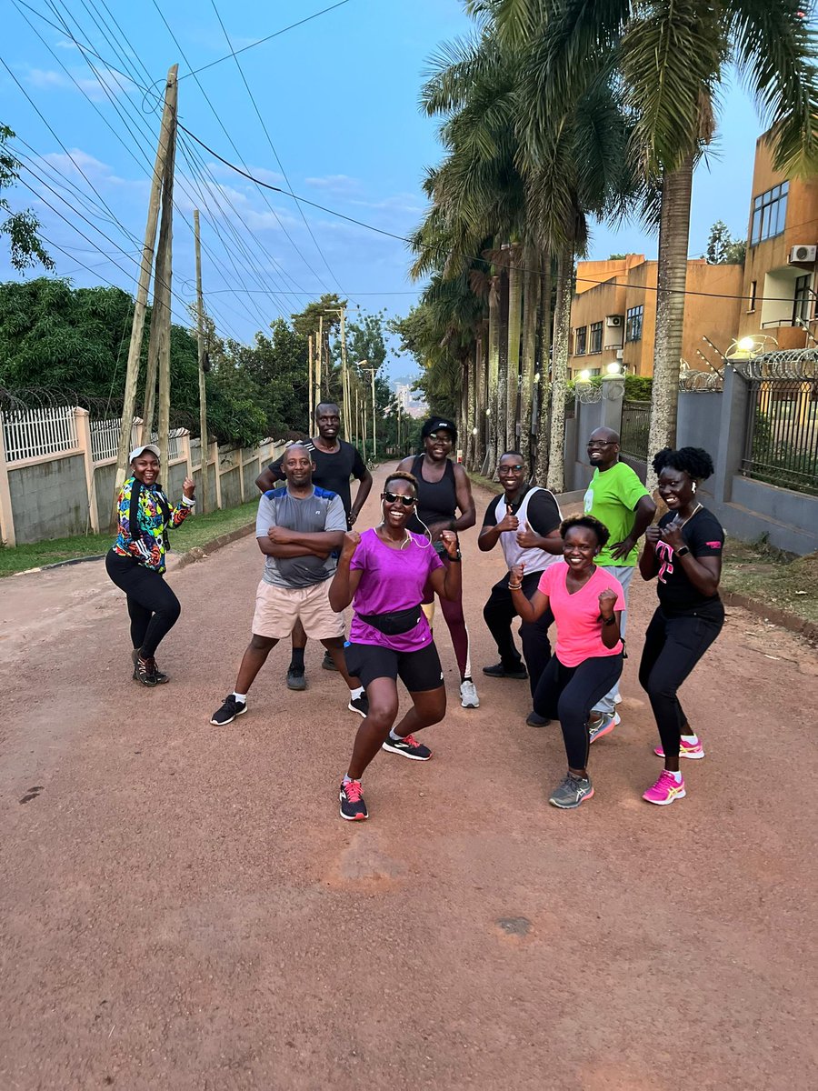 This is our vibe every Tuesday and Thursday, 5:30 to 7:30 pm. From Lugogo to Kololo Hill.