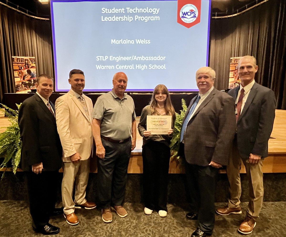 Congratulations to Marlaina Weiss from Warren Central High School for being named an STLP Engineer/Ambassador! #PreschooltoProfession #BigDistrictBigOpportunities