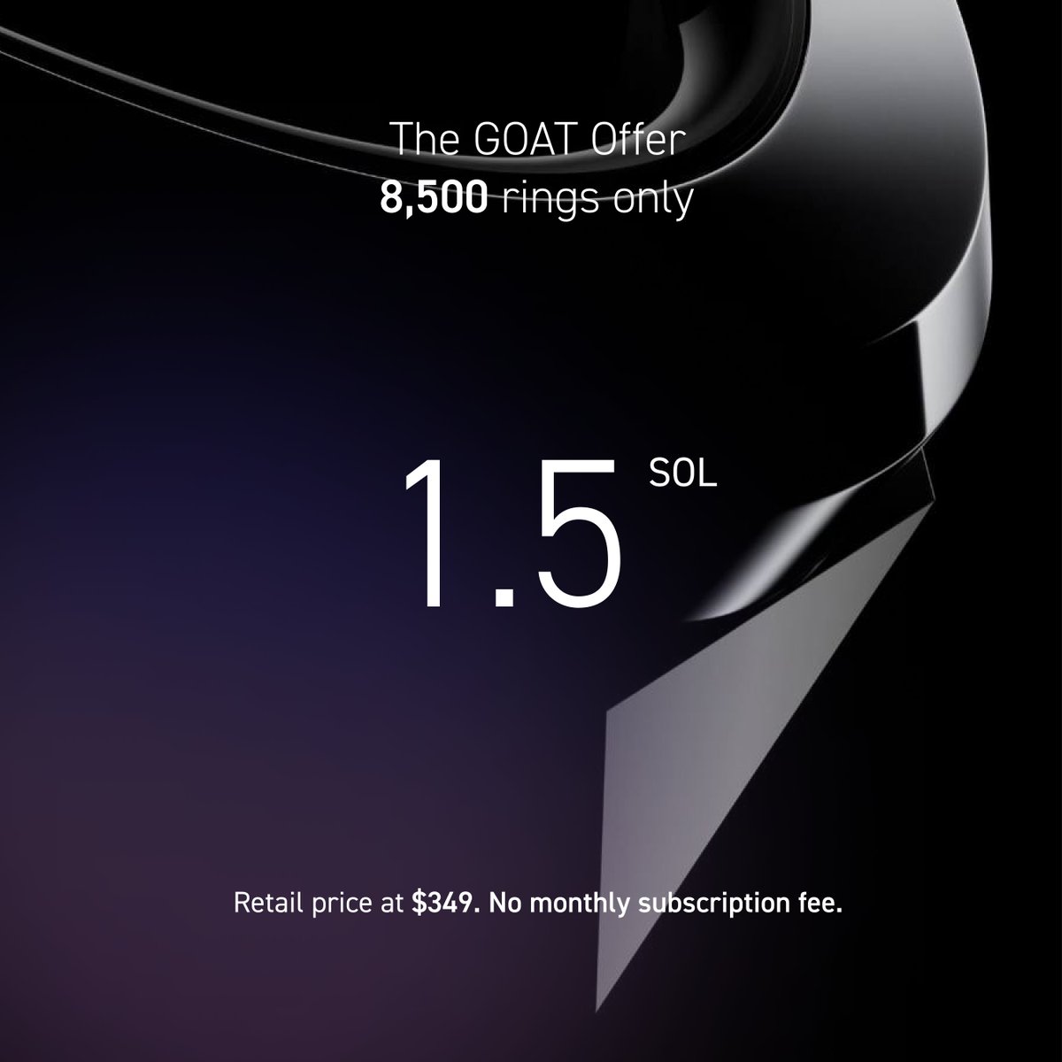 CudisWellness's tweet photo. 5/8
Price & Quantity
At CUDIS, our primary goal is to make wellness services affordable and accessible for everyone around the globe. The baseline price for Stage 2 is 1.5 $SOL. Other payment options will also be available soon.
In Stage 2, we are releasing only 8,500 CUDIS rings. Each holder will be granted the title of GOAT in our community.