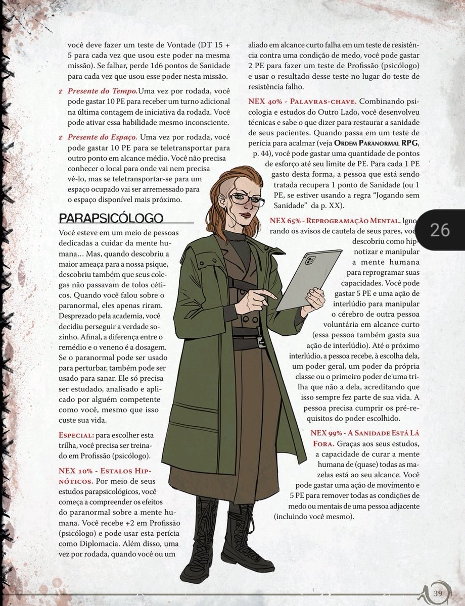 O suplemento acabou de sair e eu já tenho meus favoritos

#ordemparanormal