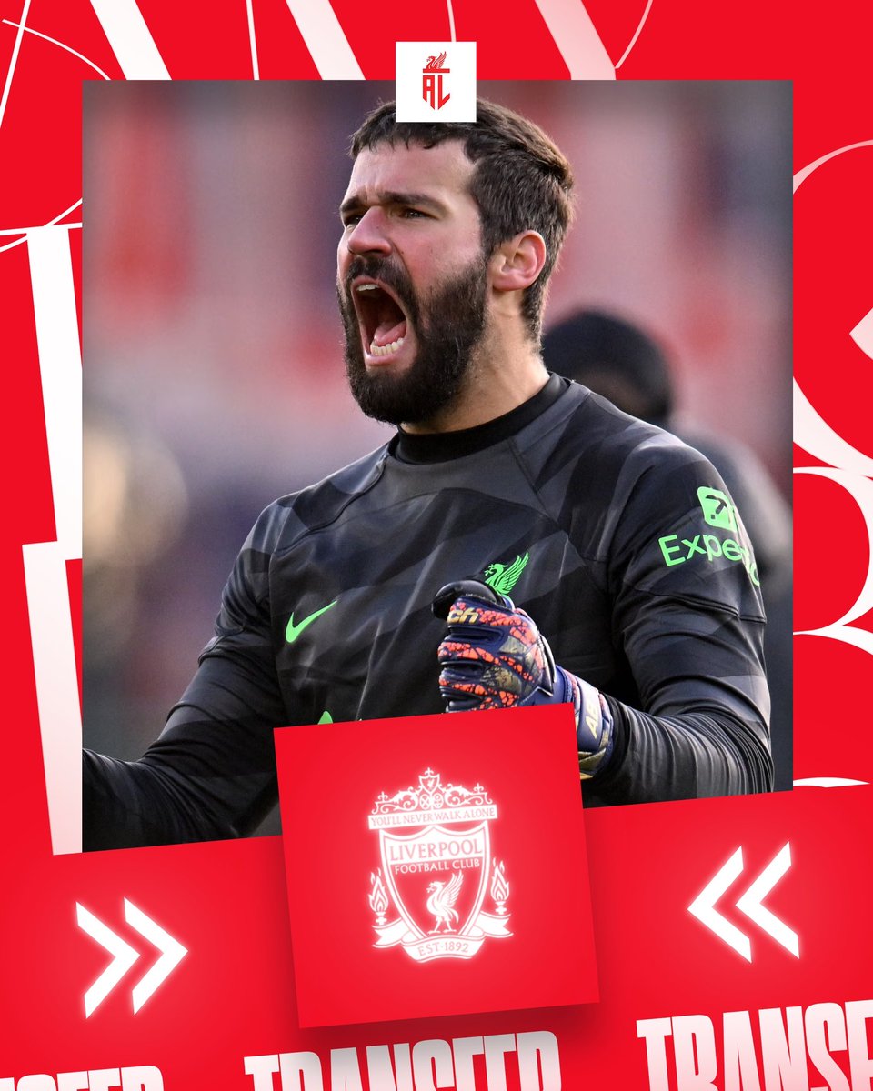 🚨 Rumours: Alisson Becker has received a very rich bid from a Saudi Club. 

3-years contract with an amazing salary.

✍️ @NicoSchira