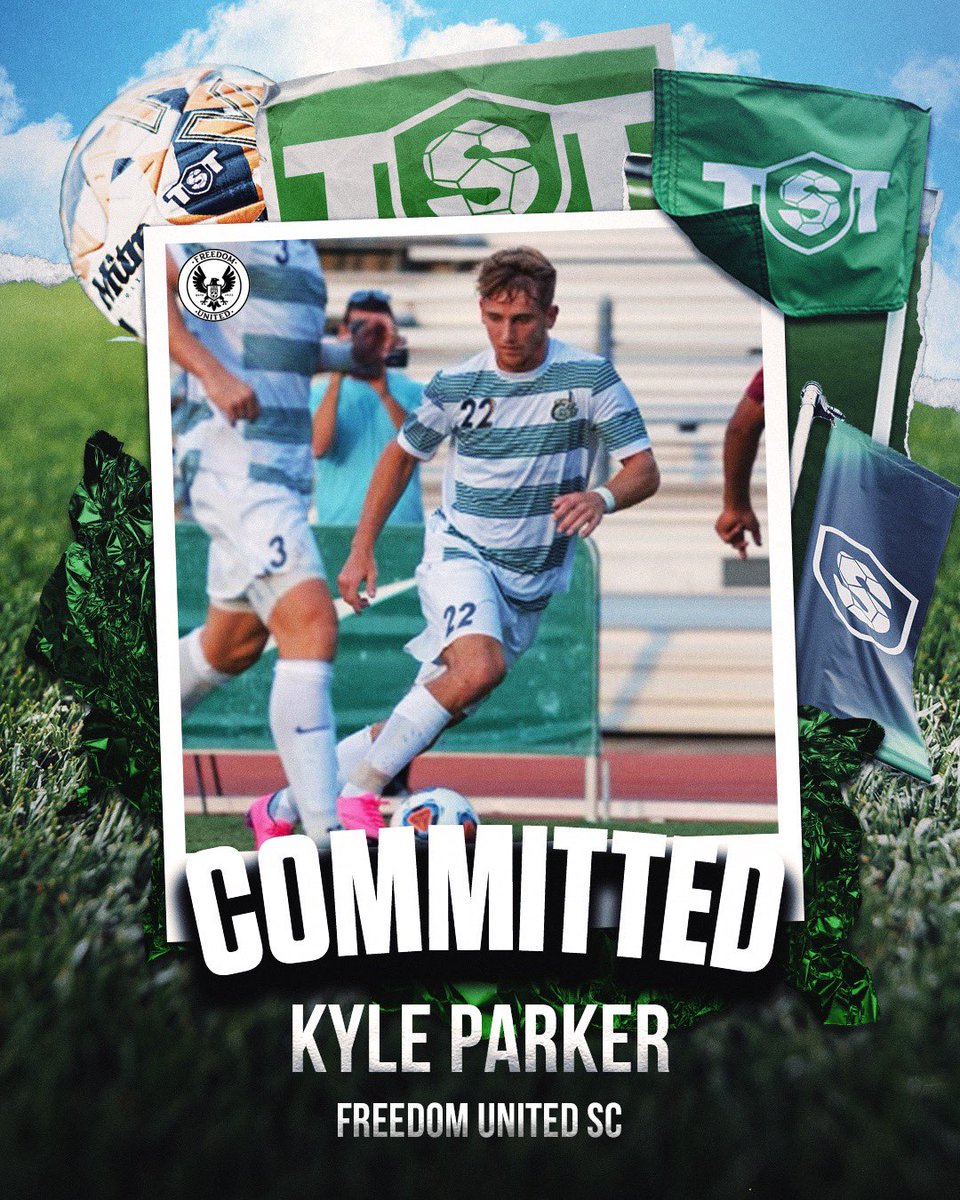 freedomunitedsc's tweet photo. Please join us in welcoming Kyle Parker as the newest member of Freedom United SC!

In his 4 years at UNCC, Kyle was a 2x Mac Hermann semi-finalist award winner, 2x All-American, 2x C-USA Offensive player of the year, and 2x C-USA golden boot winner! https://t.co/mVxXrkXdA3