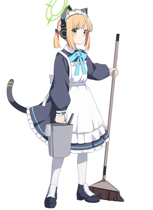 「apron cat tail」 illustration images(Latest)