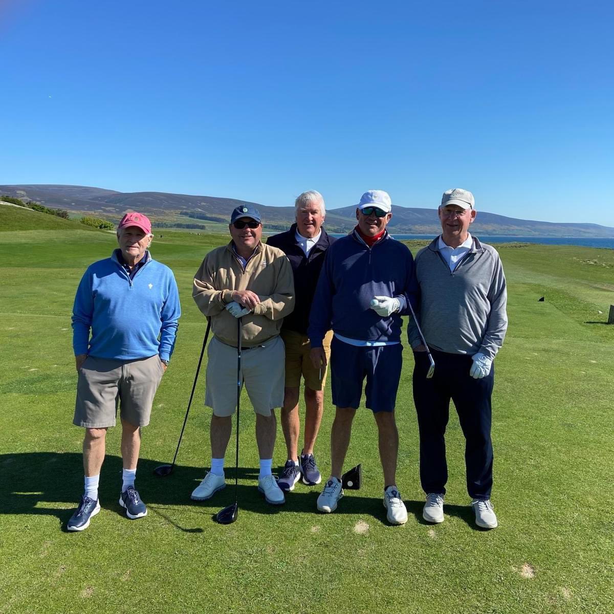 PerryGolf's tweet photo. A group of our clients enjoying themselves at @BroraGolfClub in the Scottish Highlands.
#PerryGolf #VisitScottland #PerryGolfTrip #scottishhighlands #Golf #LuxuryTravel #PerryGolfTrip https://t.co/eiTmytfqpD