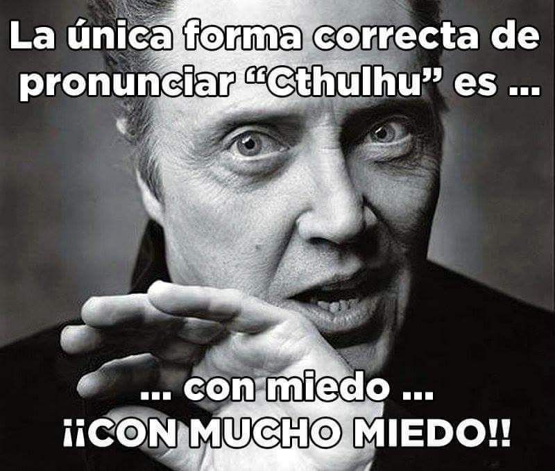 ¡Exactamente! 😱😱😱🤪 #Cthulhu #HPLovecraft #Humor #Meme