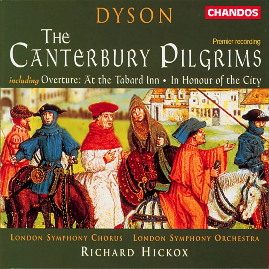 #TryThis It’s George Dyson’s Birthday, so
I thought I’d throw this wonder into the melting pot. This is a full-scale cantata, basically drawing musical pictures of characters from Chaucer’s Canterbury Tales. It’s wonderfully ebullient and often very touching.