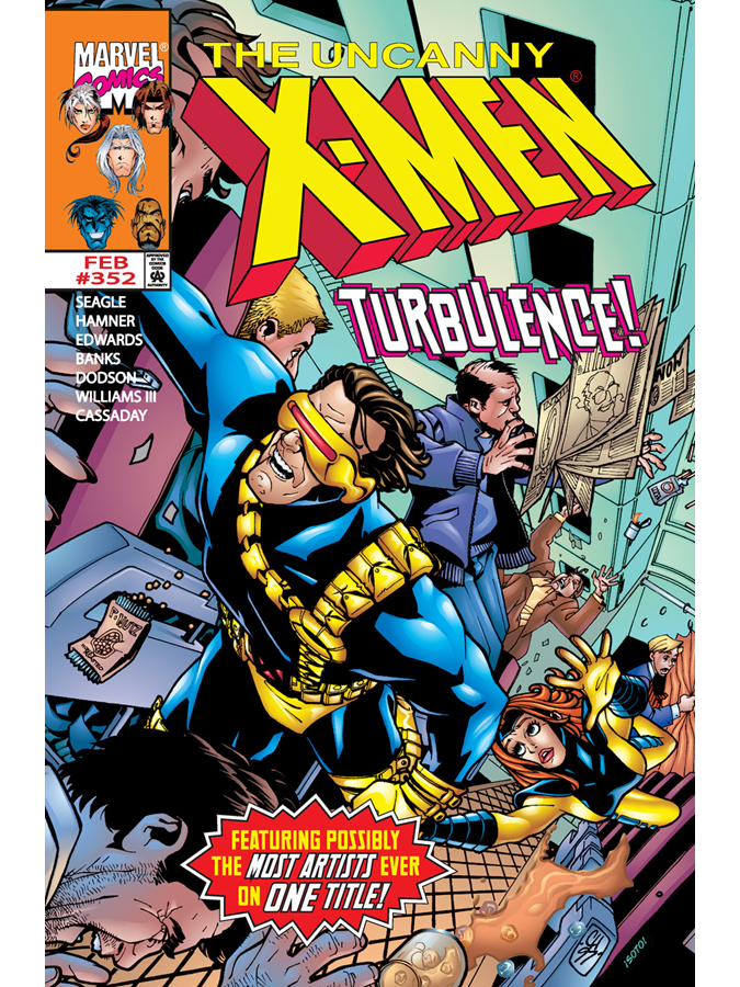 Uncanny X-Men #352 from February 1998.