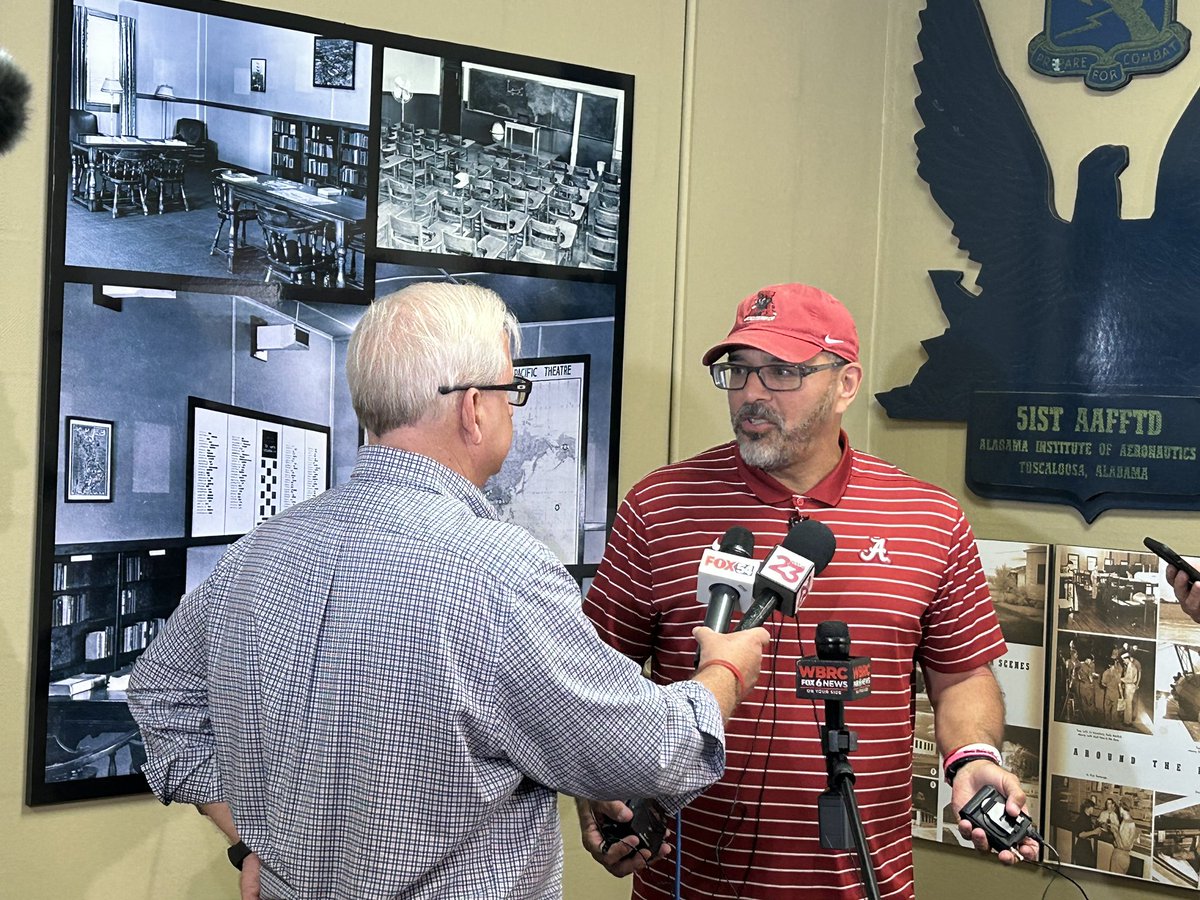 garyharris_wvua's tweet photo. The Alabama softball team is headed to the Women’s College World Series in Oklahoma City for the 15th time. Head Coach Patrick Murphy pointed out to me that Alabama has been to the WCWS more times than it hasn’t been. That’s amazing. The Crimson Tide will play UCLA on Thursday at 11 a.m. Central time. Alabama and Florida are the only two SEC teams to make it to OKC this year @wvua23 @Tide1009 @UACoachMurphy @AlabamaSB