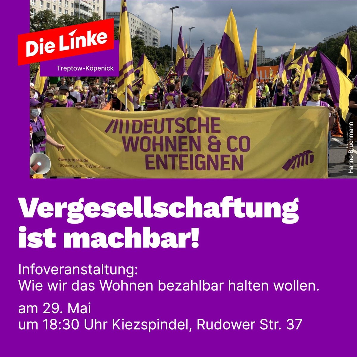 Kai Wegner macht es nicht, also machen es die Berliner:innen selbst: Ein neuer Gesetztes-Volksentscheid, um Deutsche Wohnen und Co zu vergesellschaften. Wir laden Sie ein, sich zu informieren und mitzumachen: Wohnen bezahlbar und in öffentlicher Hand!
<a href="/dwenteignen/">Deutsche Wohnen & Co Enteignen</a> <a href="/dielinkeberlin/">Die Linke Berlin</a>